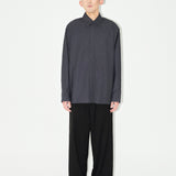 'MILLER' L/S Shirt in Dark Grey