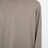 HAYES Cashmere Knit L/S Tee in Camel Marl