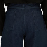 OWEN Curved Jeans in Dark Indigo Turkish Denim