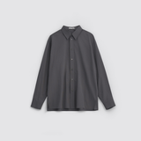 RELAXED L/S SHIRT in smoke grey