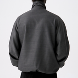 TRACK JACKET in metallic grey