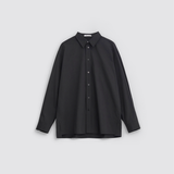 RELAXED L/S SHIRT in charcoal