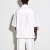 BOXY S/S SHIRT in paper white