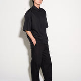 BOXY S/S SHIRT in piano black
