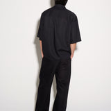 BOXY S/S SHIRT in piano black