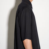 BOXY S/S SHIRT in piano black