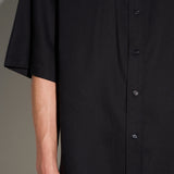 BOXY S/S SHIRT in piano black