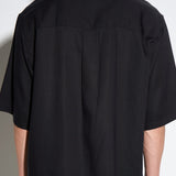 BOXY S/S SHIRT in piano black