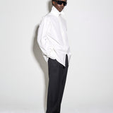 VOLUME L/S SHIRT in paper white