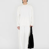 OWEN Curved Jeans in Ivory White Turkish Denim