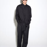 VOLUME L/S SHIRT in piano black