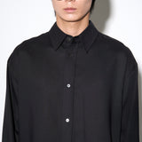 VOLUME L/S SHIRT in piano black