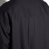 VOLUME L/S SHIRT in piano black