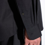 VOLUME L/S SHIRT in piano black