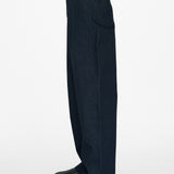 OWEN Curved Jeans in Dark Indigo Turkish Denim