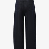 OWEN Curved Jeans in Dark Indigo Turkish Denim