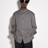 RELAXED L/S SHIRT in smoke grey