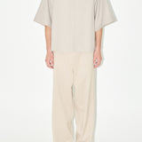 'ELIAS' Wide Trousers in Beige