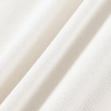 OWEN Curved Jeans in Ivory White Turkish Denim