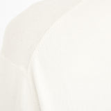 HAYES Cashmere Knit L/S Tee in Soft White