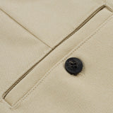 'ELIAS' Wide Trousers in Beige