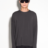 SOFT L/S TEE in parisian grey