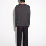 SOFT L/S TEE in parisian grey