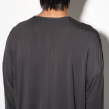 SOFT L/S TEE in parisian grey