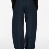 OWEN Curved Jeans in Dark Indigo Turkish Denim