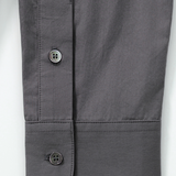 RELAXED L/S SHIRT in smoke grey