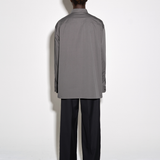 DEEP PLEATED TROUSERS in black