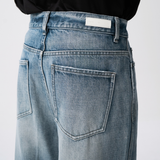 PRESSED JEANS in ocean