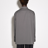 RELAXED L/S SHIRT in smoke grey