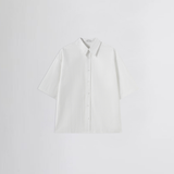 BOXY S/S SHIRT in paper white