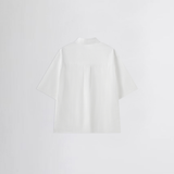 BOXY S/S SHIRT in paper white