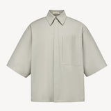 'MARLO' S/S Shirt in Light Taupe