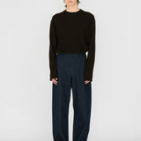 OWEN Curved Jeans in Dark Indigo Turkish Denim