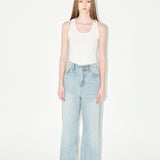 'LEWIS' Wide Jeans in Vintage Blue