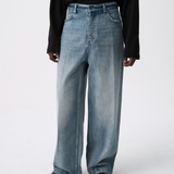 PRESSED JEANS in ocean