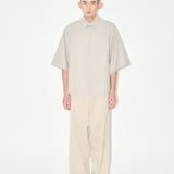 'MARLO' S/S Shirt in Light Taupe