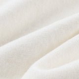 HAYES Cashmere Knit L/S Tee in Soft White
